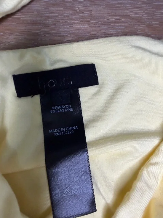 H:ours Yellow One-Shoulder Thong Bodysuit (Sold at Revolve) - Picture 5 of 8